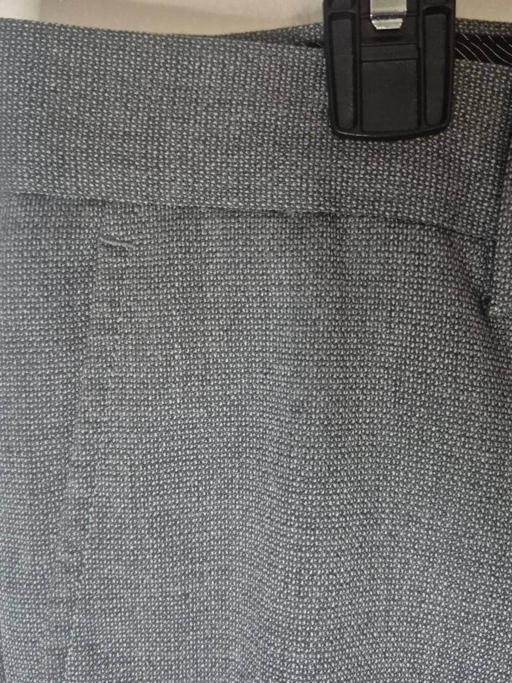 Banana Republic Slim Fit Dress Pants Men's 33x32 Grey Flat Front
